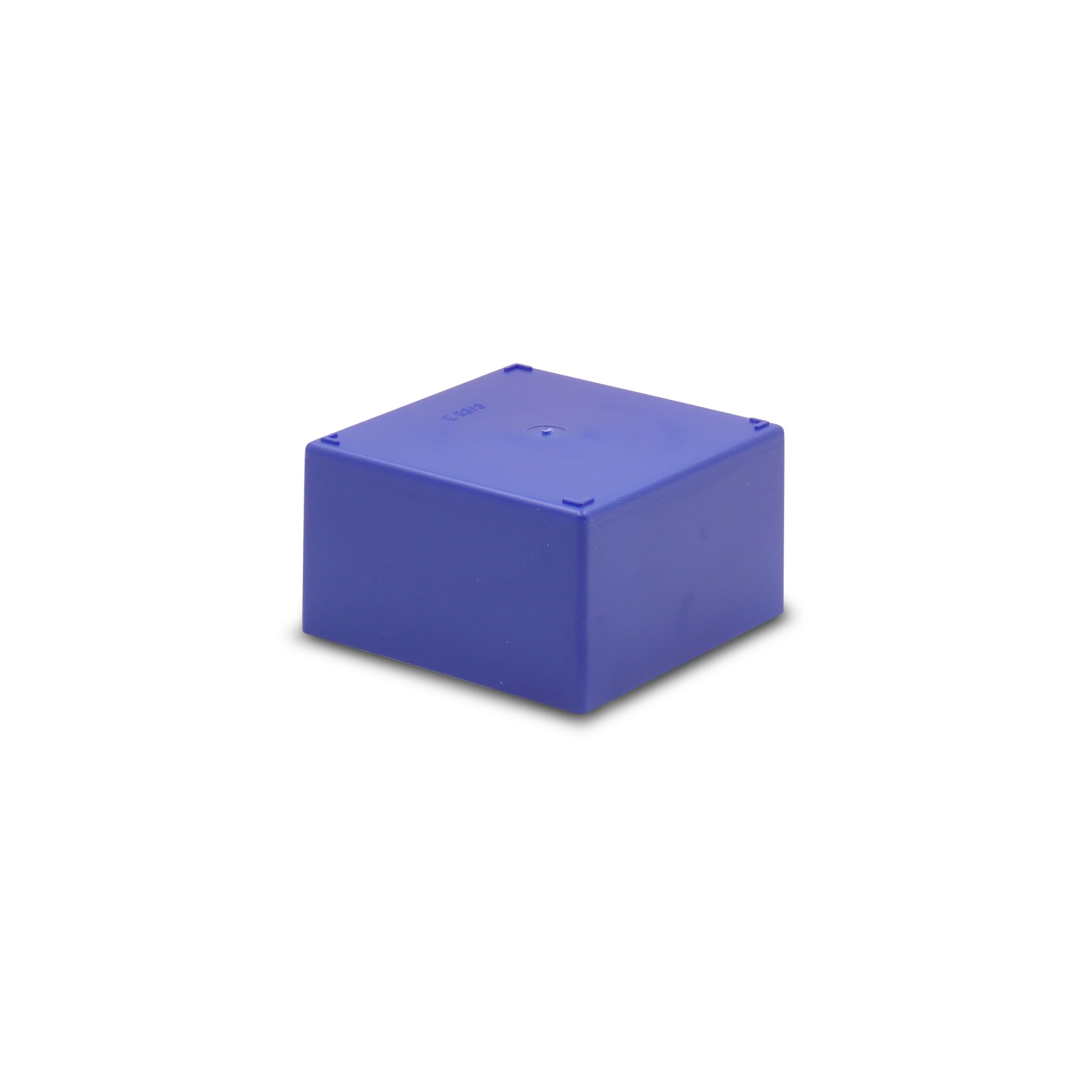 Kunststoff-Einsatzkasten/Lagerbehälter, blau 108x108x63 mm (LxBxH), 1 Packung = 25 Stück