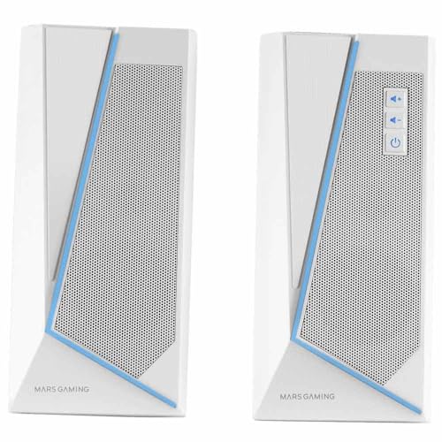 MS1, Altoparlanti da Gioco 10W, sSubwoofer, 3.5mm Jack e USB, 6 Driver Audio - Casse per PC - Immagine 6