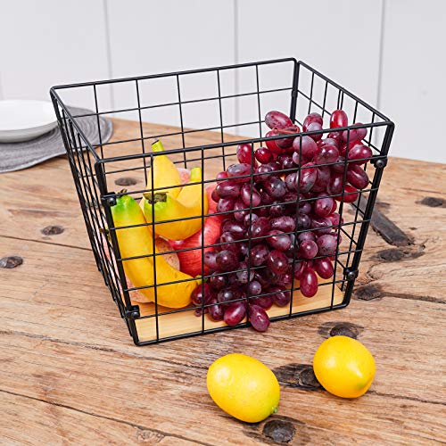 X-Cosrack 3-Tier-Fruit-Wire-Market-Basket-Stand Kitchen Snack Vegetable Metal Baskets Storage Tiered Wire Basket Organizer Free-Standing For Fruit Vegetable Storage Pantry Bathroom #TOP4