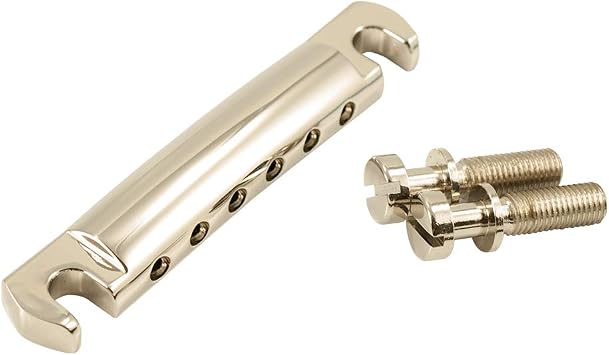 Kluson USA Aluminum, Brass, Steel, Or Zinc Stop Tailpiece With Steel Studs