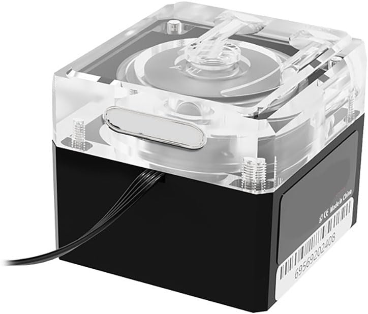 Lelukee CPU vízcsaló szivattyú PWM 800L/H G1/4 számítógéphez