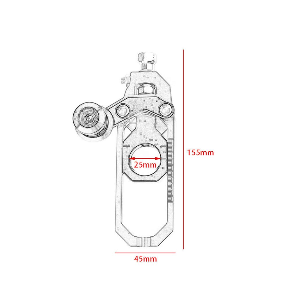 Amazon.com: Motorcycle Chain Adjusters Tensioner Catena w