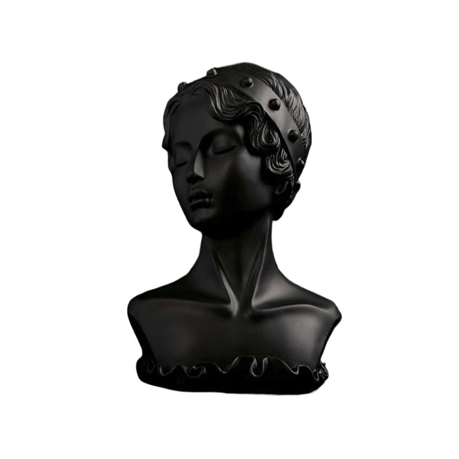 Figurines décoratives maison salon bureau sculpture fille noire style européen