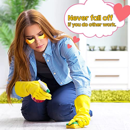 Adofect Collagen Powder Eye Mask 29 Pairs Gold Under Eye Gel Pads, Hyaluronic Acid Under Eye Mask Gel Patches For Puffy Eye Reducing Dark Circles, Eye Bags, Wrinkle, Refresh Your Eyes, Gold #TOP4