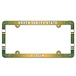 NCAA License Plate with Full Color Frame, North Dakota State