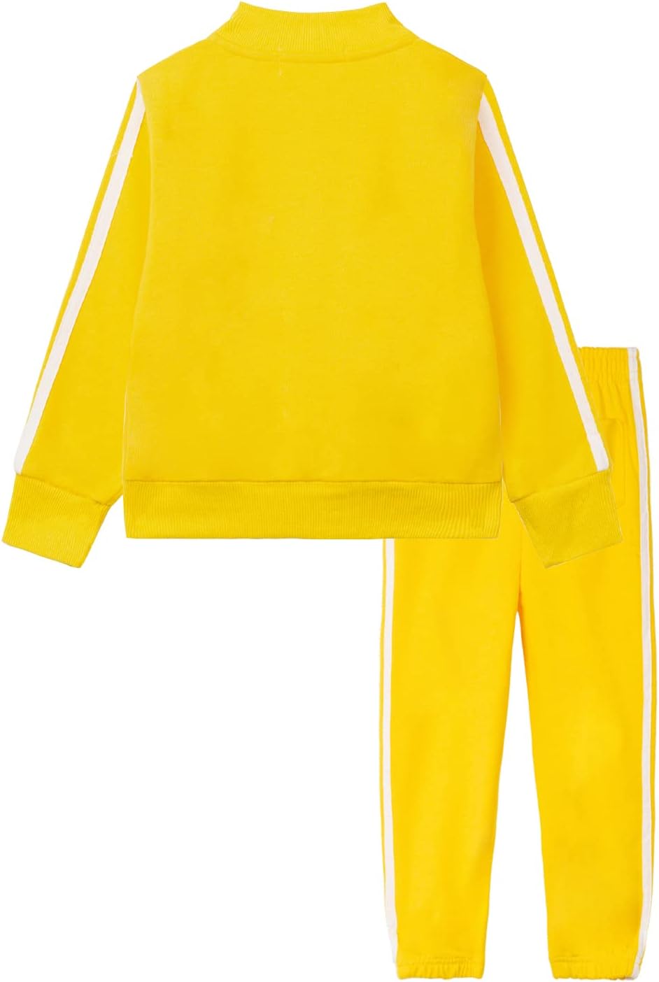 LittleSpring Little Boys Tracksuit Zip Up Athletic Hoodie and Jogger Pants 2-Piece Set
