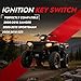 4 Pin Ignition Key Switch Compatible with Polaris Sportsman 700 600 500 400 335 Magnum 325 Ranger 425 Xpedition 425 325 Trail Boss 330 Trailblazer 250 Xplorer Scrambler # 4110264 4012163