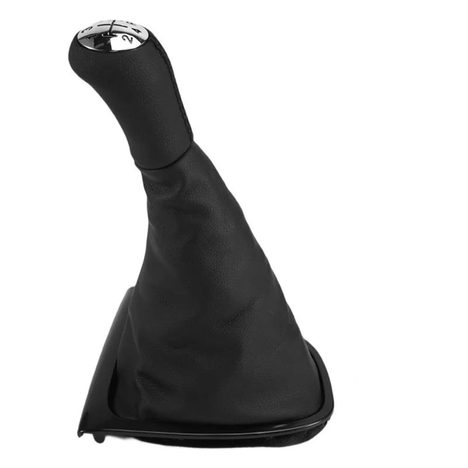Qmtvfsrh One Color Car Gear Shift Knob For Clio 4 Iv 2012-2020 5 Speed Gear Shift Knob Stick Gaiter Manual Transmission