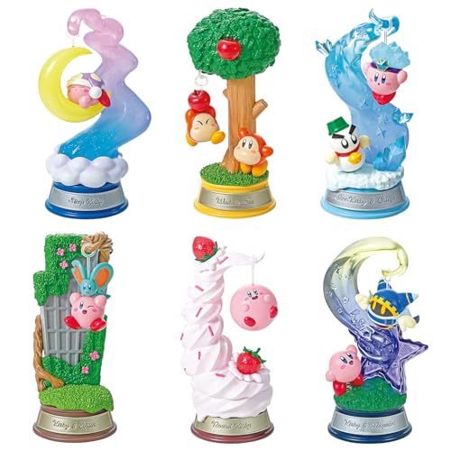 Re-Ment Swing Kirby in Dream Land Blind Box - Incluye 1 de 6 Minifiguras...