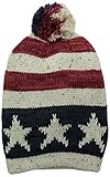 Muk Luks Women's Americana Pom Beanie