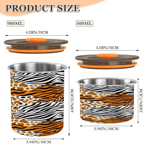 Contenedor hermético de acero inoxidable para café 30oz miniatura 2