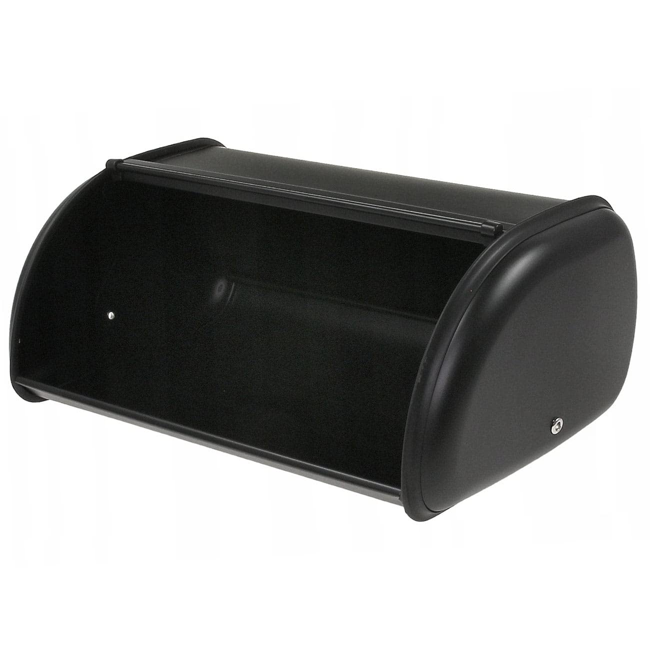 KING HOFF Brotkasten Brotbox Brotbehälter Brotdose (Schwarz, Kleine 36cm x 24cm x 15cm.)