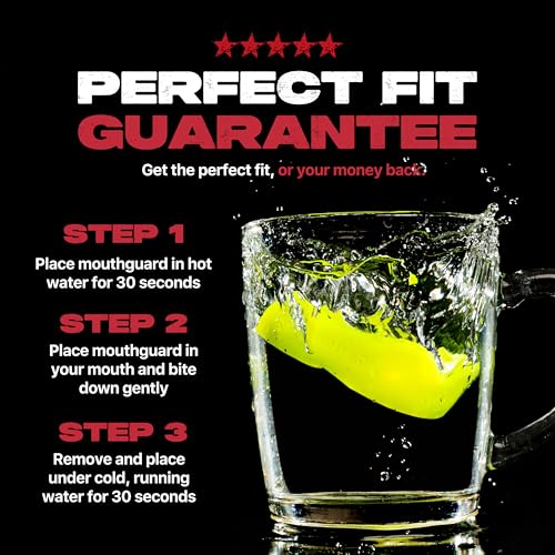 SAFEJAWZ Mouthguard Slim Fit, Adult and Junior Gum Shield with Case for Boxing, MMA, Rugby, Martial Arts, Judo, Karate, Hockey and All Contact Sports - Image 5