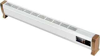 Indoor Wall-Mounted Heater Convection Radiator Electric Baseboard Heater Adjustable Temperature Heater Household Energy-Saving Electric Heater