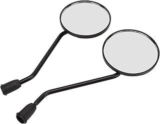 Espelhos para Ciclomotores, Seguros DuráVeis, 2 PeçAs, Resistentes Ao Impacto, Retrovisores para Motocicletas para Motocicletas