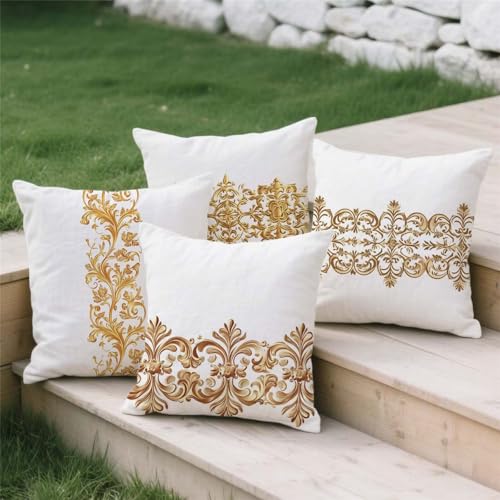 Housse coussin 80x80cm imperméable pour rénover salon de jardin - 4