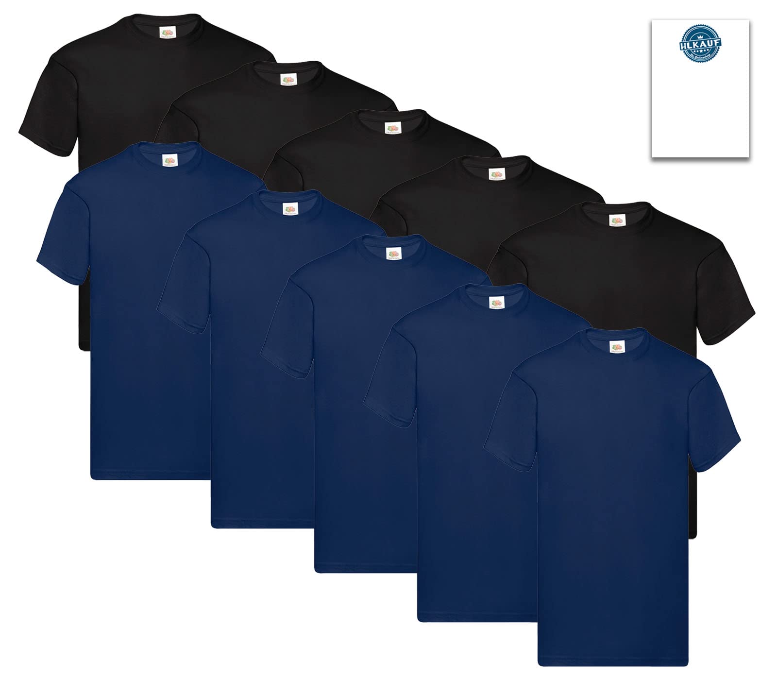 Fruit of the Loom Original T. Camiseta Hombre (Pack de 10)