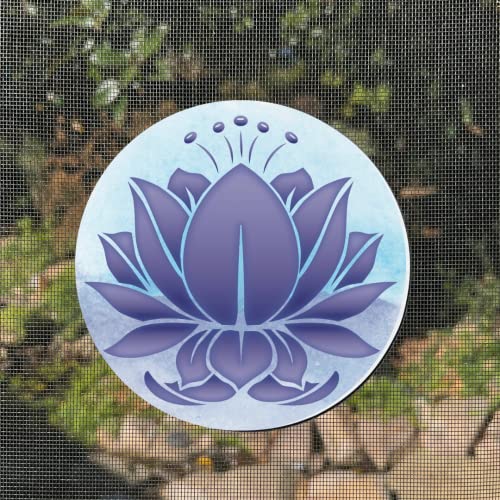 Screen Door Magnets Double Sided – Keep People, Kids, and Dogs from Running into a Screen Door. Saver - Robbins Aria Blue Lotus