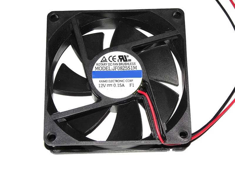 Ventilateur de rechange 8025 JF0825S1M à deux fils pour matériel informatique
