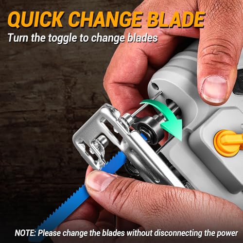 DEKOPRO Electric Jigsaw with Parallel Guide