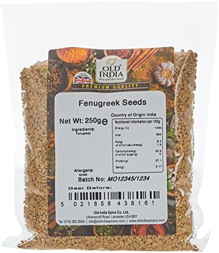Old India Fenugreek Seeds 750 g