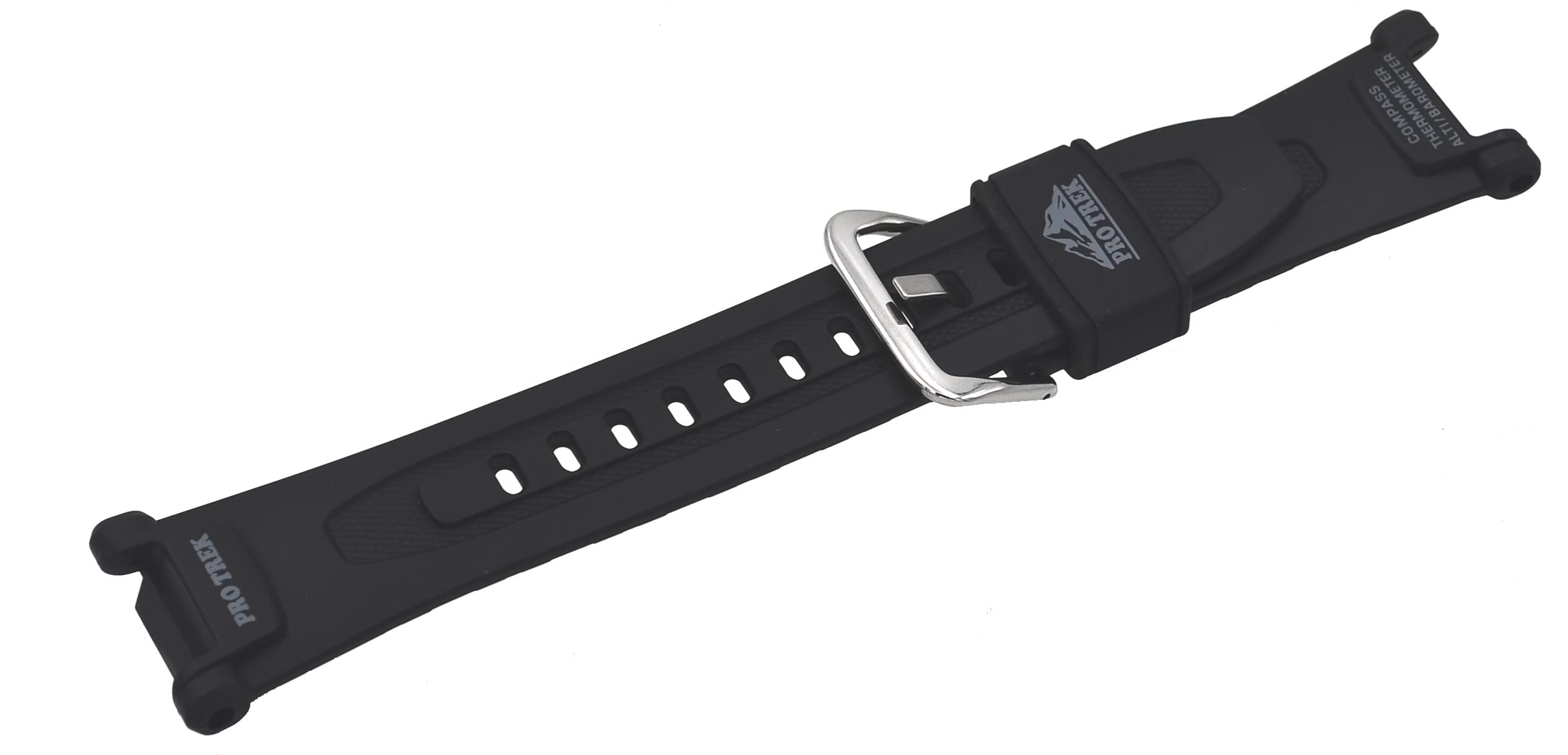 Casio 10631626 - Correa de repuesto para Protrek, color negro