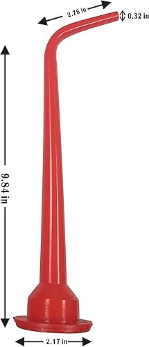 Miniatura 2 de CQHKINGHAI Boquilla de calafateo de pistola para calafatear salchichas, aplicador de boquilla de calafateo curva, herramienta de extensión de