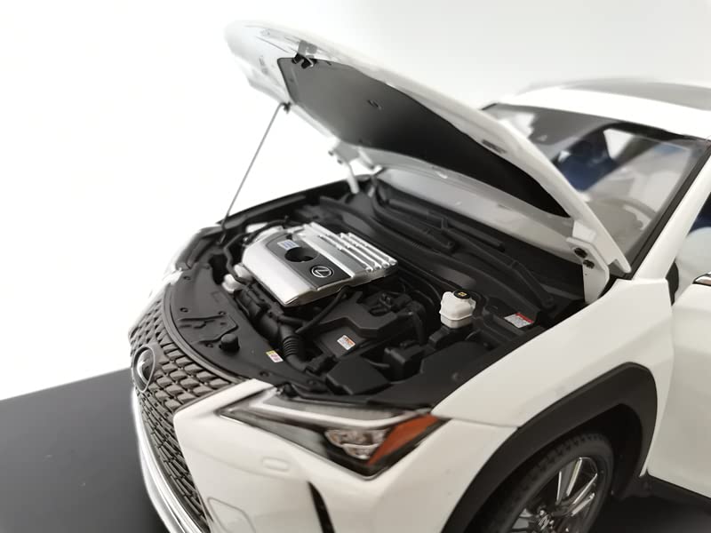 限定版1/18 レクサス UX260h 模型 ミニカー 完成品 展示台付き 白 限定版