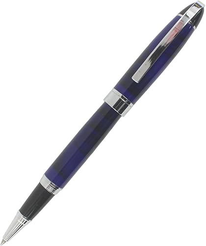 Ejecutivo Rollerball Pen Moda Patrón De Mármol Clip De Acero Inoxidable - Azul