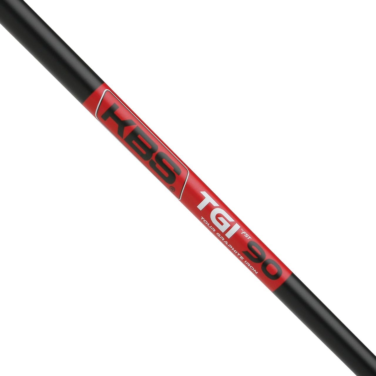KBS TGI Tour Graphite Iron .355" Tapered Tip SET (choose weight/flex and set quantity) (90, 4-PW Set (7 Shafts))
