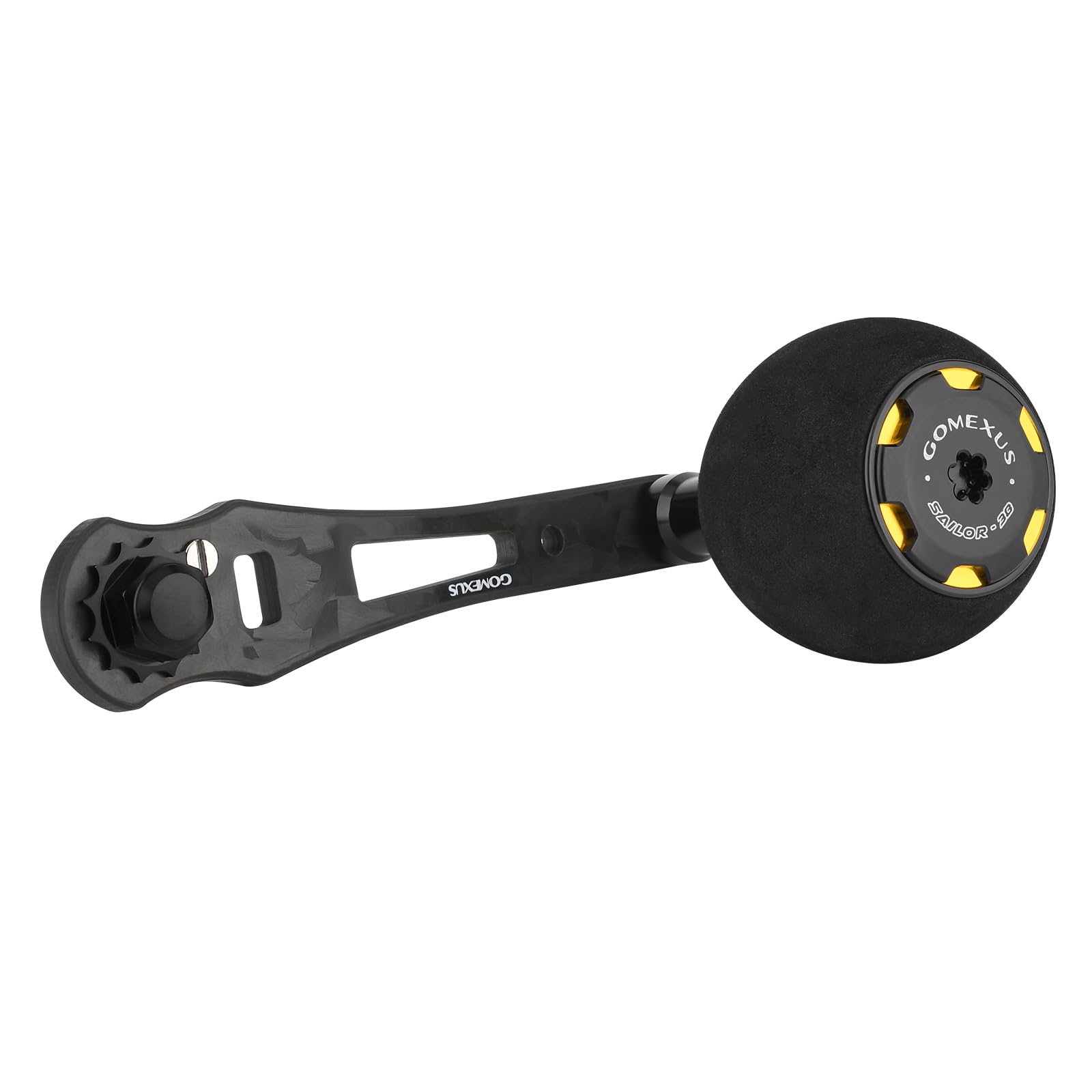 Amazon | ゴメクサス ⅭL75 鍛造カーボンリールハンドル ダイワ