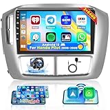 [DSP & EQ] 2+64G Car Radio for Honda Pilot 2006-2008 with Wireless Carplay/Android Auto, 9 Inch Touch Screen for Pilot Car Stereo with Bluetooth, GPS Navi, 5GHz WiFi, 28UI, FM/RDS + Backup Camera