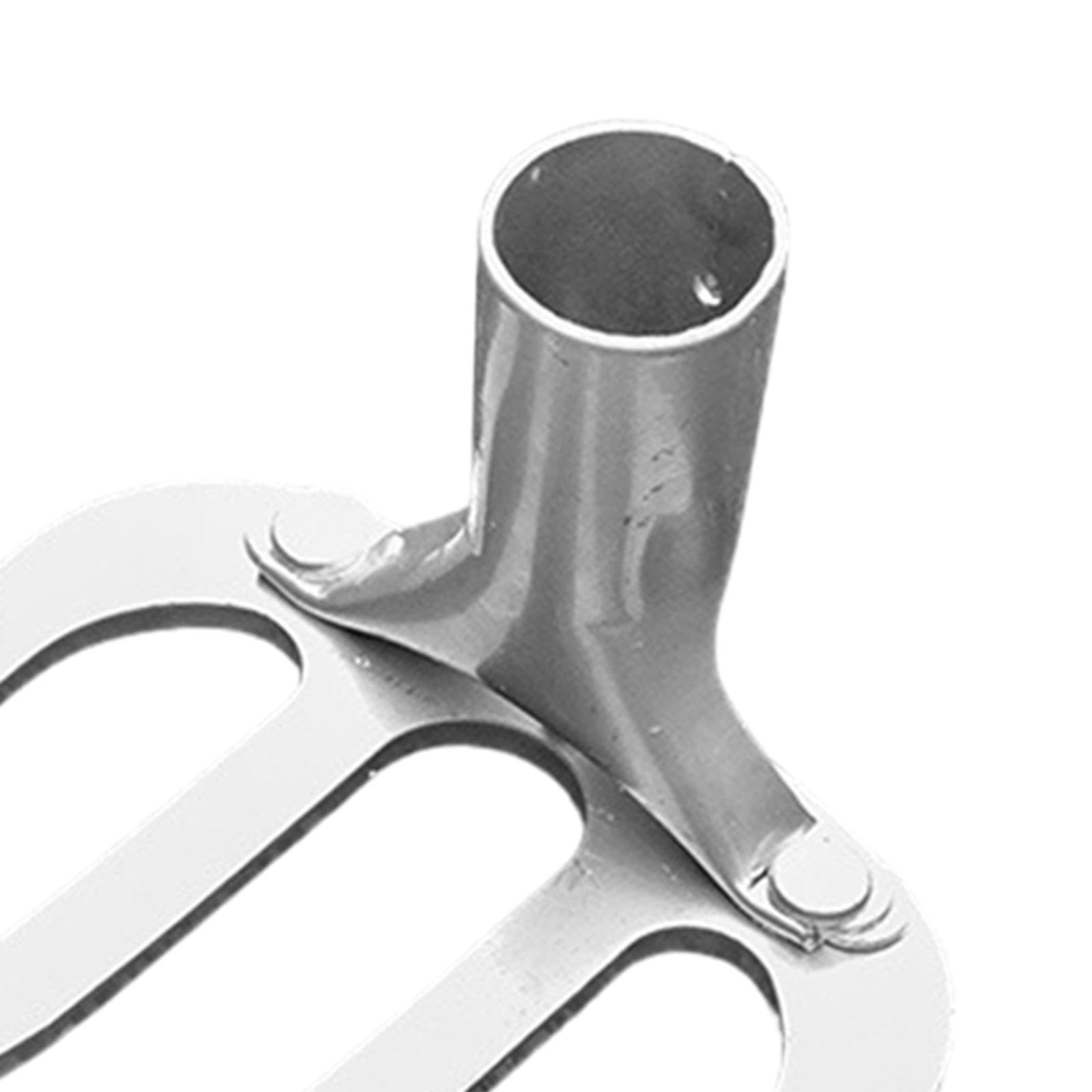 MagiDeal Cabezal de rastrillo de jardín, Cabezal de rastrillo de desmalezado, Cabezal de rastrillo agrícola, Cabezal de de jardinería, para Cultivar, 4 Dientes pequeños