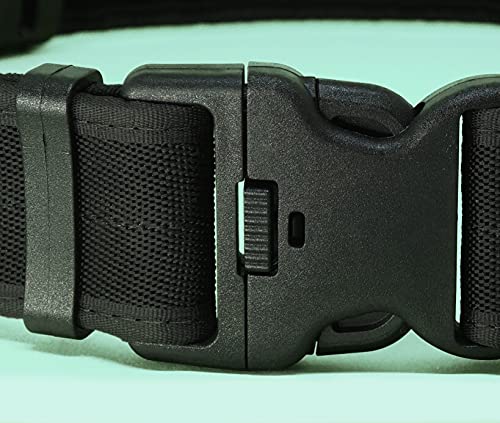 Cinto Tático Reforçado Tripla Retenção T1 E905 (Preto)