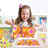 Marbling Paint Kit for Kids Water Art Paint Set Arts and Crafts for Girls & Boys Age 4-12 Gift for...