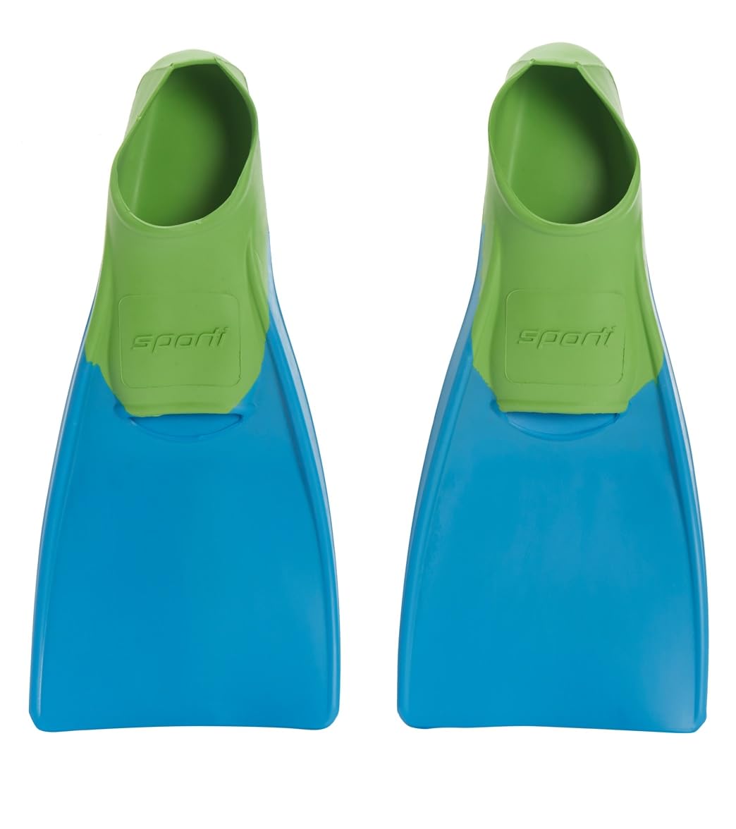 Sporti Unisex-Adult &amp; Kids Long Floating Swim Fins for Pool Lap Swimming
