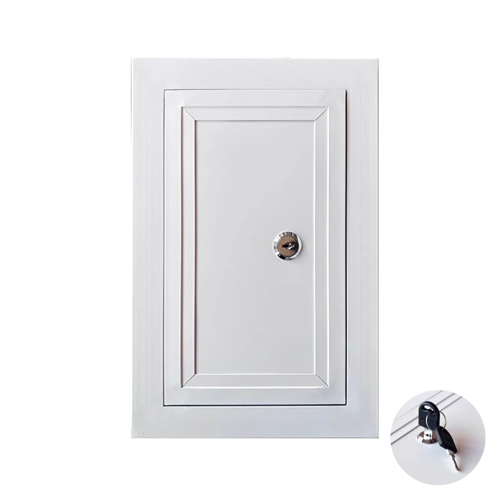 Pannello di accesso bloccabile per scatola elettrica e cavi idraulici, piastra di copertura da parete 20x28in / 500 x 700 mm, porta albero di servizio durevole e sicura per un facile accesso
