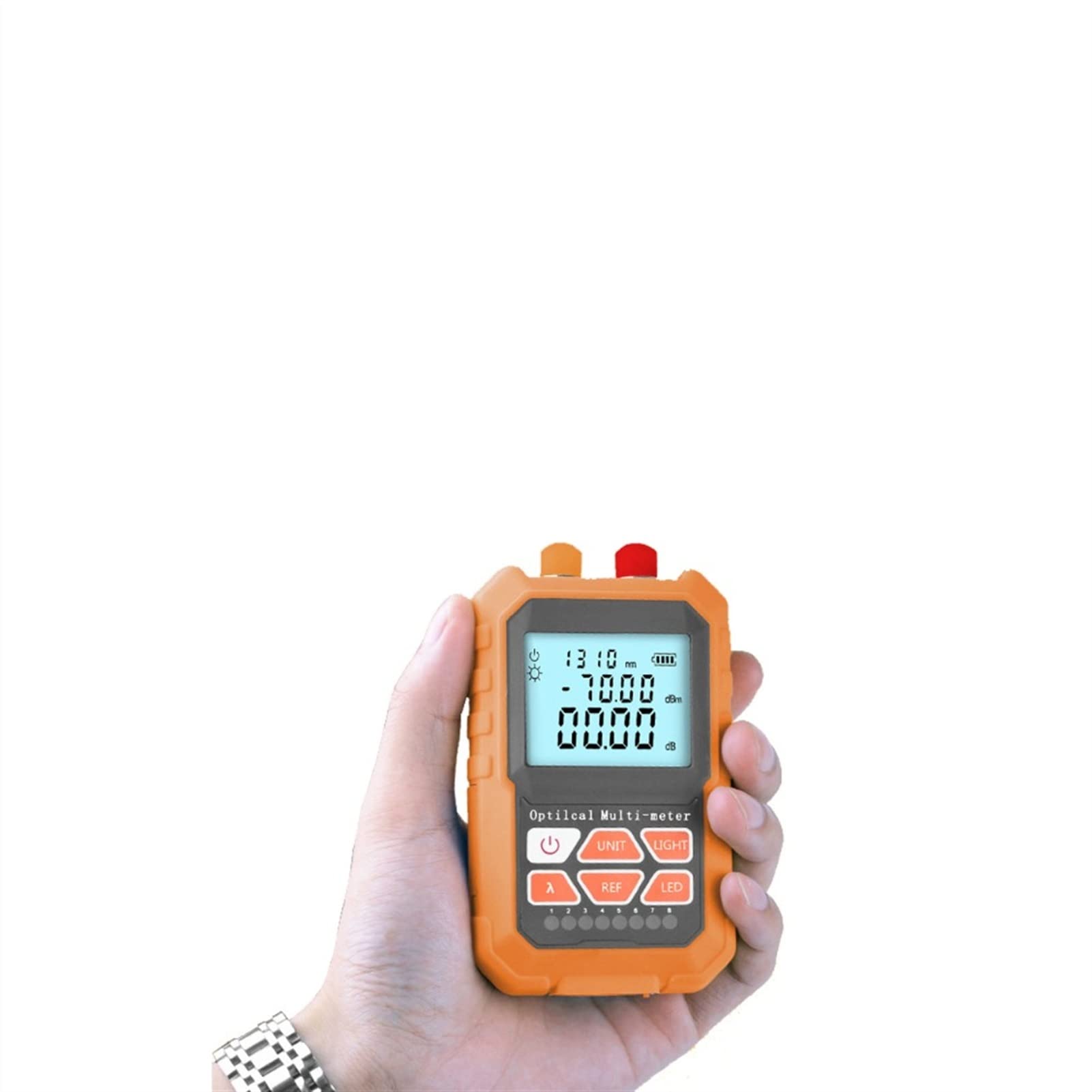 3In1 Medidor de potencia óptica Visual Localizador fallas en red Testador fibra, 10MW con visuales 10 km