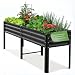 Hochbeet aus Metall, Verzinkter Stahl Rostfrei, 226x60x80 cm Hochbeet...