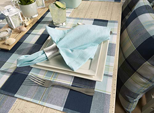 Dii 100% Cotton Lake Plaid Placemat, Set Of 4 #TOP5