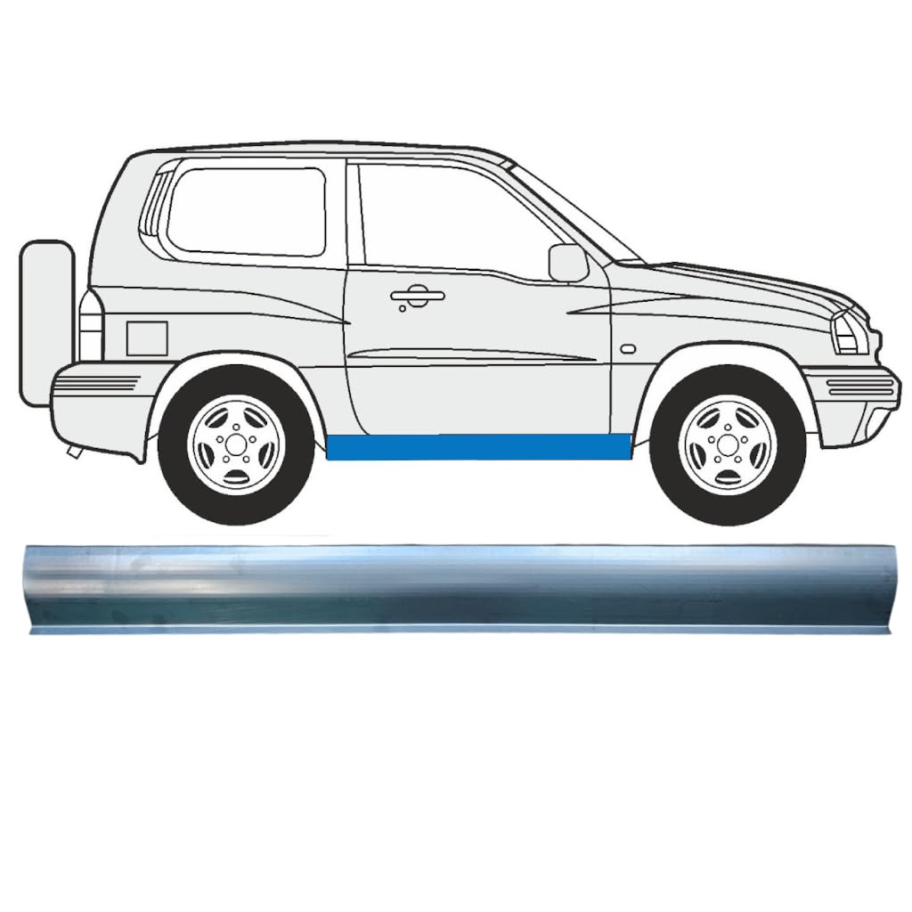 Reparaturblech Schweller für Suzuki Grand Vitara 1997-2005 / Links = Rechts