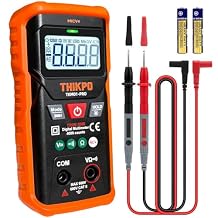 Digital Multimeter 4000 Counts with NCV, Automotive Multimeter Tester for AC/DC Voltage, Resistance, Continuity with Backlight and LCD, Auto-Ranging Voltmeter with Manual Mode