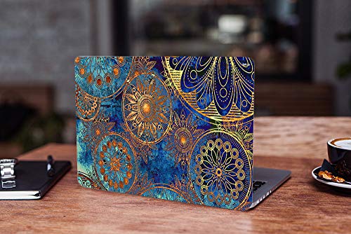Image of Galaxsia Mandala Vinyl Laptop Skin /Sticker /Cover /Decal Compatible for Any Laptop (Hp /Dell /Sony /Acer /Lenovo /Asus etc..) Brand Models of Size 13 to 13.3 Inches Laptop Or Notebook.