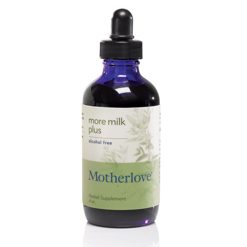 Motherlove More Milk Plus (4 Ounce Glycerin Tincture) Fenugreek-Based Lactation Supplement to Optimize Breast Milk Supply—USDA Certified Organic, Vegan, Kosher, Soy-Free
