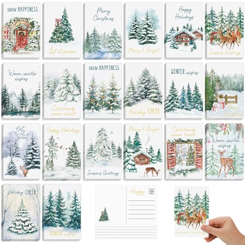 Nuanchu ʃNX}XJ[h 80 4 x 6C` NX}Xc[|XgJ[h ̖ ~ X zf[ O[eBOJ[h Fl e zf[ EB^[p[eB[ 20fUC