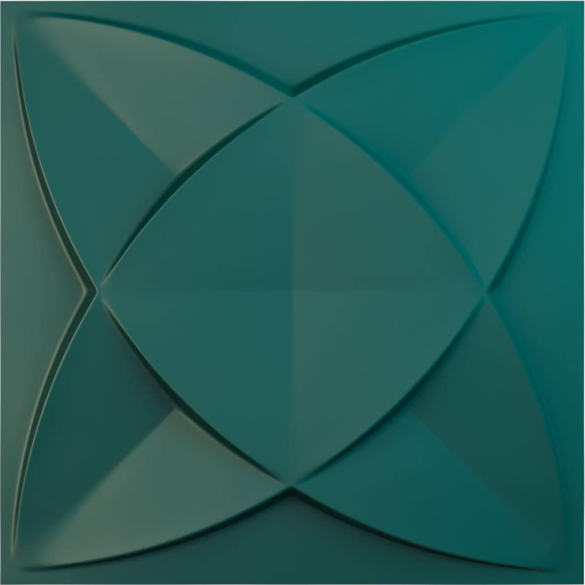 Ekena Millwork 19 5/8W x 19 5/8H Speedwell EnduraWall Decorative 3D Wall Panel, Satin Lagoon (Covers 2.67 Sq. Ft.