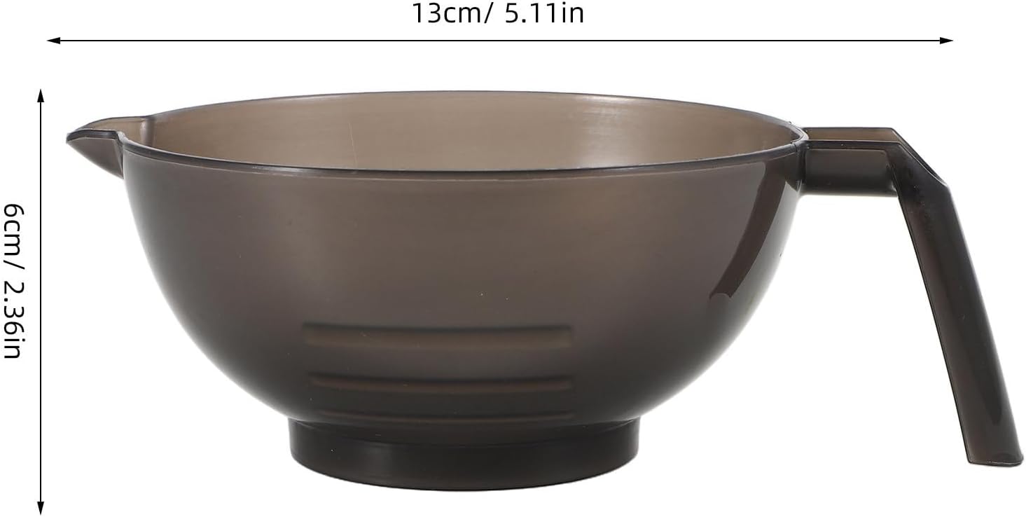 Professional Salon Hair Dye Mixing Bowl Large Capacity Hair Coloring Tool for DIY and Salon Use with Non-slip Base