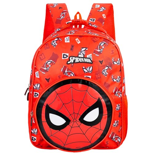 Image of Spider-Man School Bag 13″ Superhero Kids Backpack for Class, Travel & Daily Use