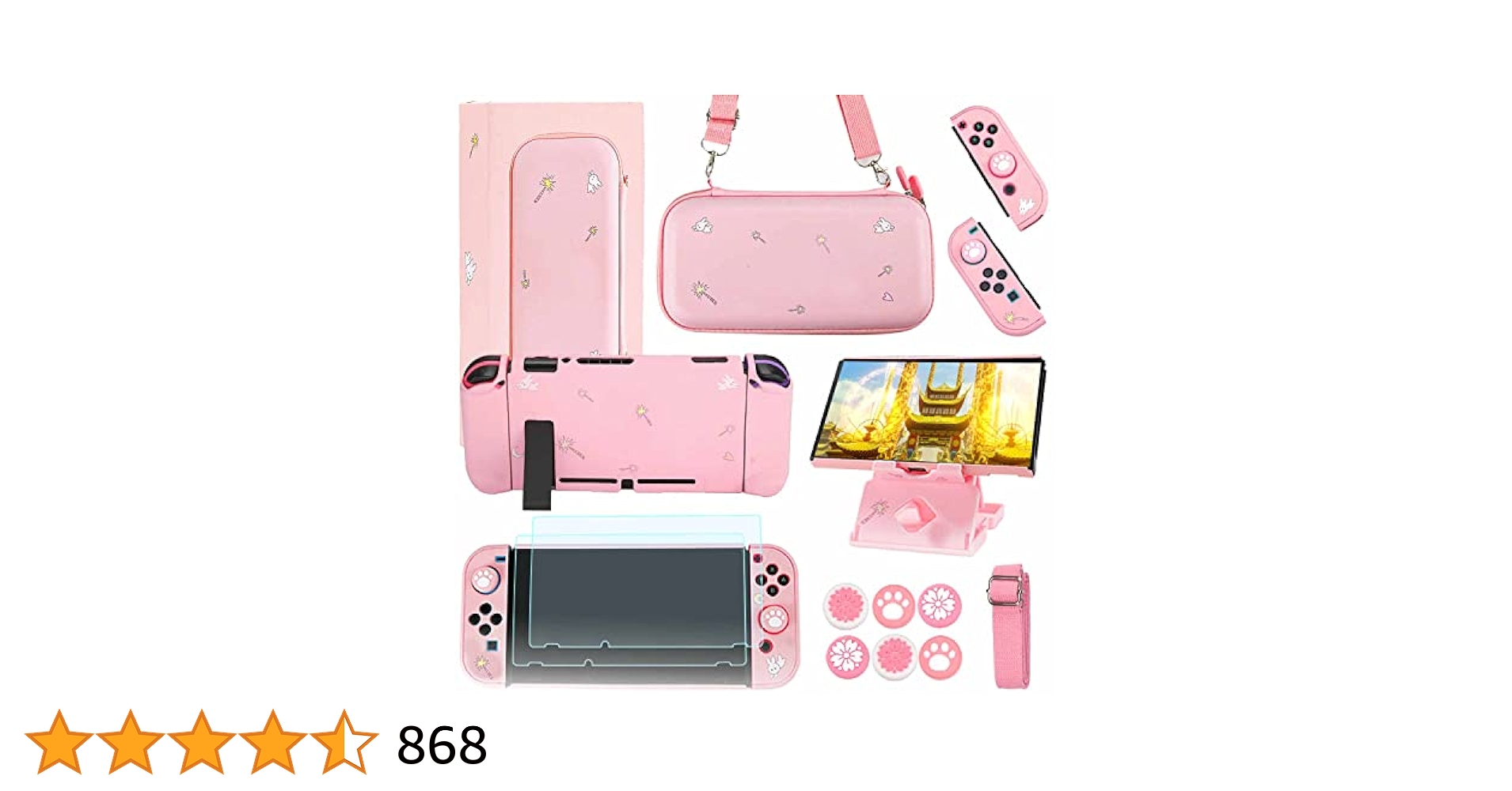 NintendoSwichLite+アクセサリーキット6点セット