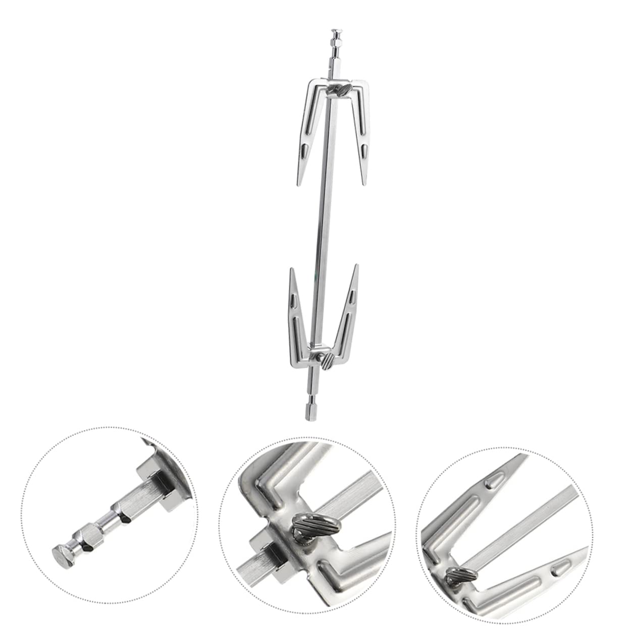 3pezzi Forchette Rotanti Per Bbq Acciaio Inossidabile Utensili Versatili Per Friggitrice Ad Aria e Forno Elettrico Resistenti Al Calore Per Feste e Ristoranti